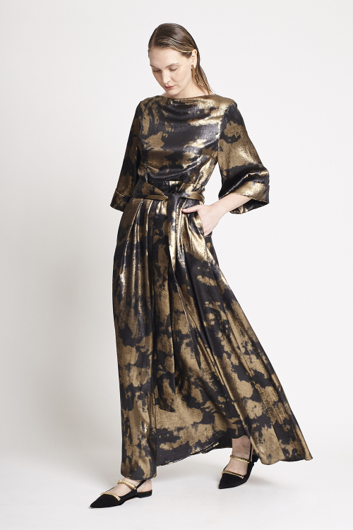 Fit — Vestido Dourado