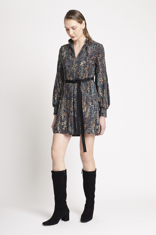 Fit — Vestido Jersey Est Bambu Curto