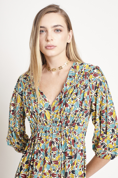 Fit — Vestido Jersey Estampa Alegria