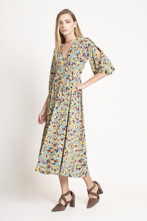 Fit — Vestido Jersey Estampa Alegria