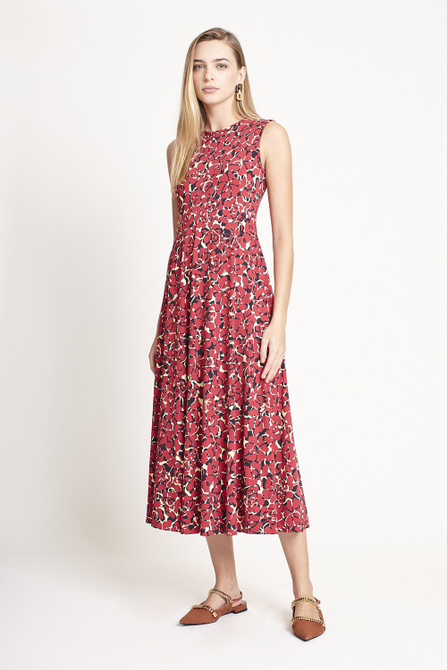 Fit — Vestido Jersey Estampa Romance
