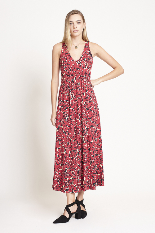 Fit — Vestido Jersey Estampa Romance
