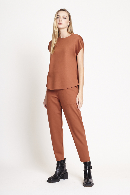 Fit — Blusa Malha Dupla Leve