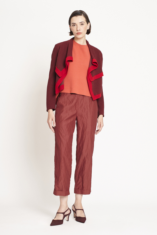 Fit — Jaqueta Bouclê Bicolor