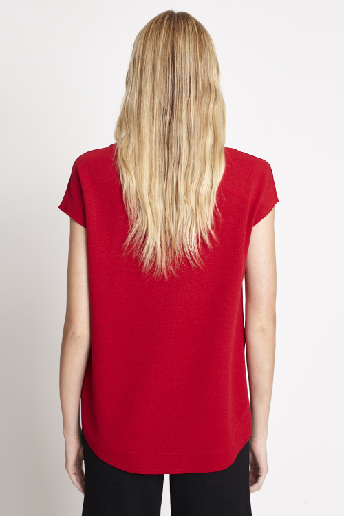Fit — Blusa Bouclê Alongado Costas
