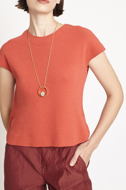 Fit — Blusa Bouclê Alongado Costas