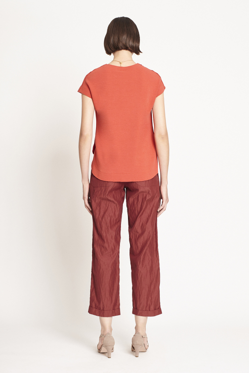 Fit — Calça Viscose Metal Elástico