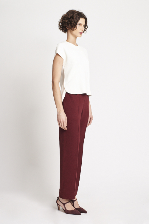 Fit — Calça Bouclê Cintura Média