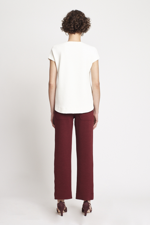 Fit — Calça Bouclê Cintura Média