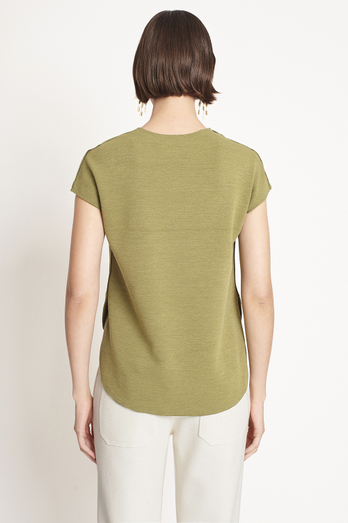 Fit — Blusa Bouclê Alongado Costas