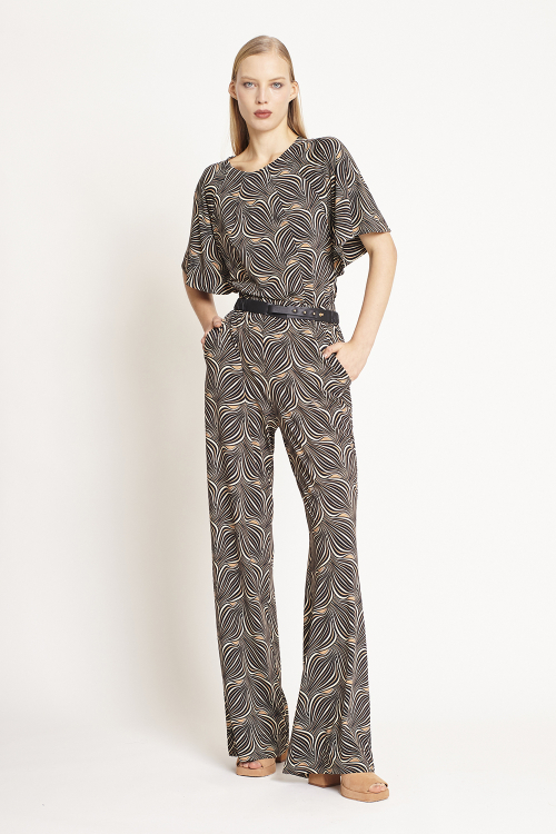 Fit — Calça Jersey Estampa Panton