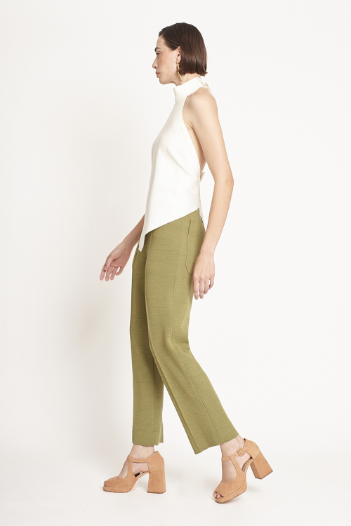 Fit — Calça Bouclê Cintura Média