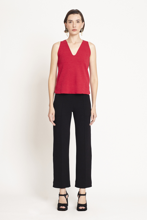Fit — Blusa Bouclê Decote V