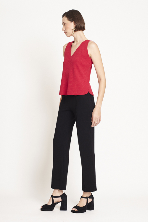 Fit — Blusa Bouclê Decote V
