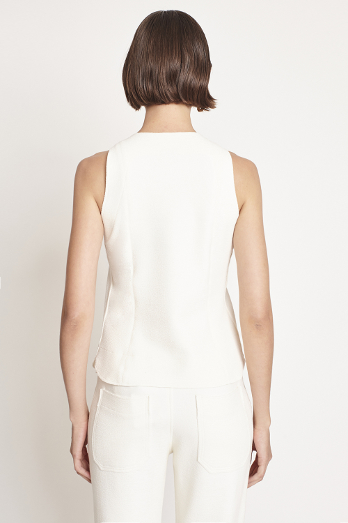 Fit — Blusa Bouclê Decote V