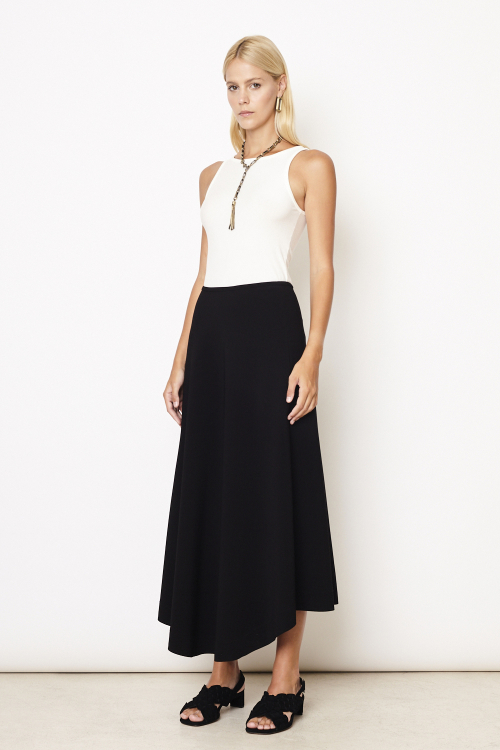 Fit — Saia Malha Crepe Irregular