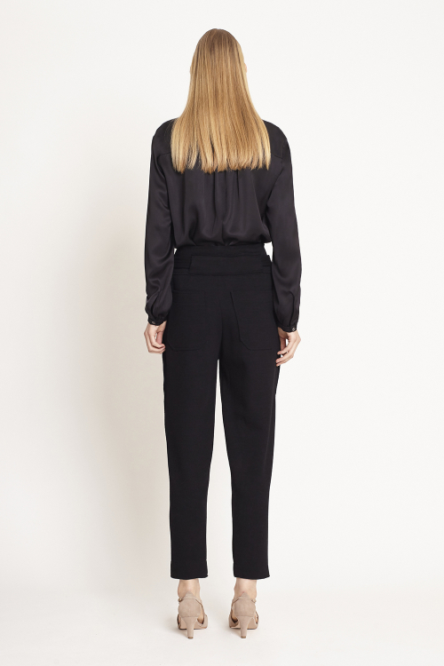 Fit — Calça Bouclê Básica Com Cinto