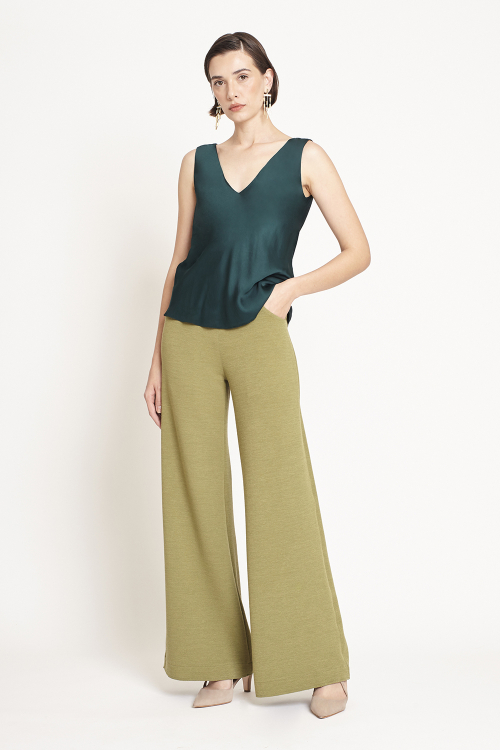 Fit — Calça Bouclê Pantalona