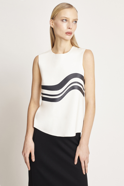 Fit — Blusa Duplo Leve Silk Ondas