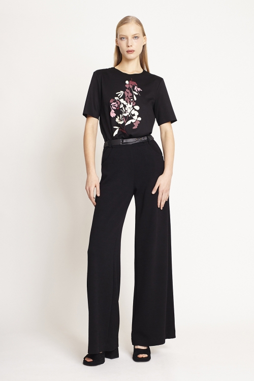 Fit — Blusa Duplo Leve Silk Ramalhete