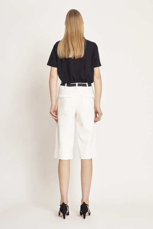 Fit — Camiseta Algodão Pima Ampla Silk Amanhecer