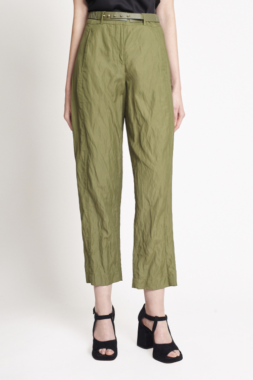 Fit — Calça Viscose Metal Bolso Embutido