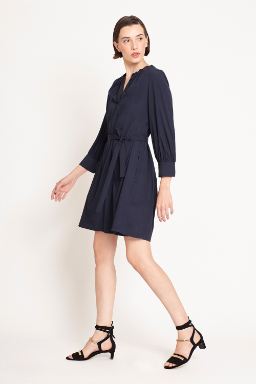 Fit — Vestido Tricoline Curto