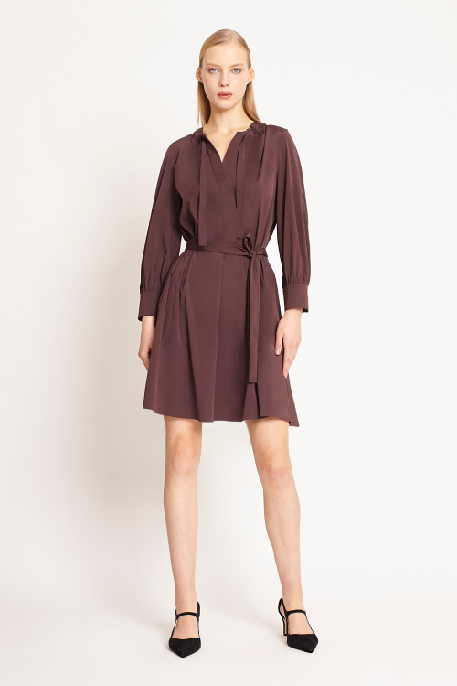 Fit — Vestido Tricoline Curto