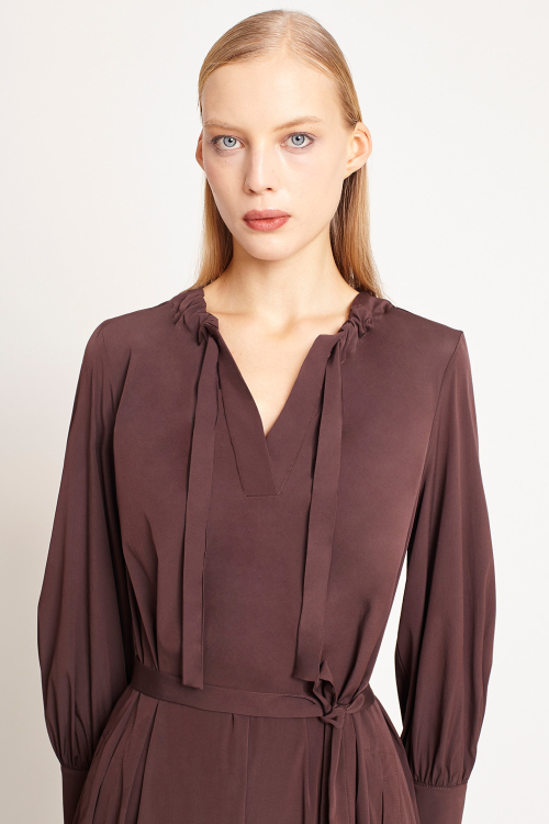 Fit — Vestido Tricoline Curto