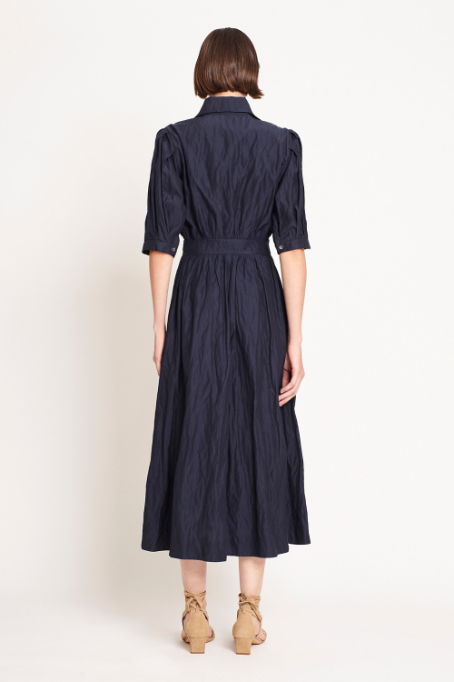 Fit — Vestido Viscose Metal