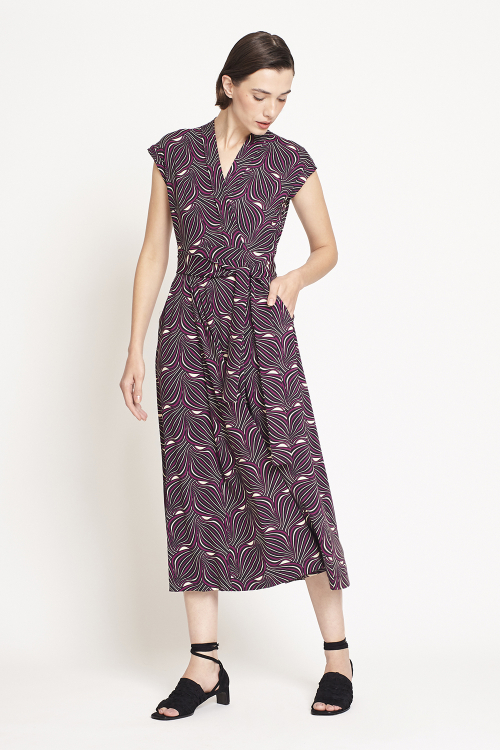 Fit — Vestido Jersey Estampa Panton Cachecouer