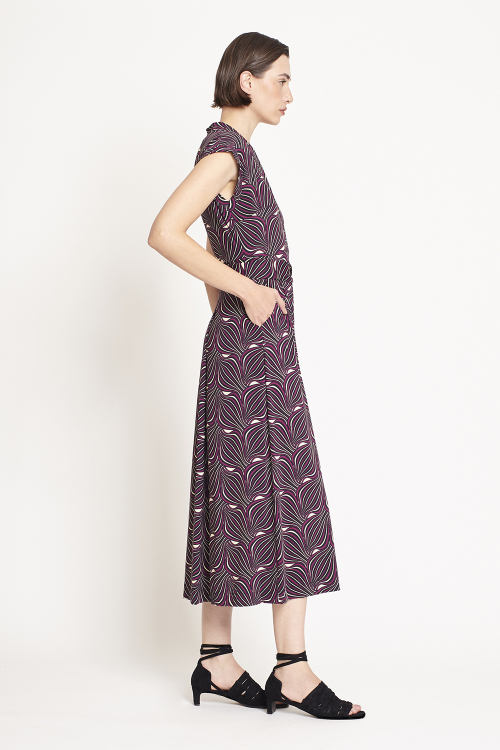 Fit — Vestido Jersey Estampa Panton Cachecouer