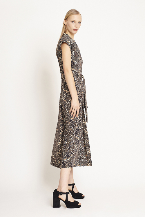 Fit — Vestido Jersey Estampa Panton Cachecouer
