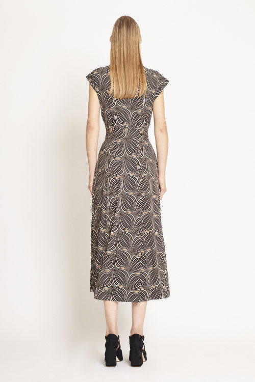 Fit — Vestido Jersey Estampa Panton Cachecouer