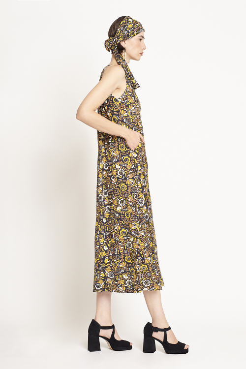 Fit — Vestido Jersey Estampa Festival