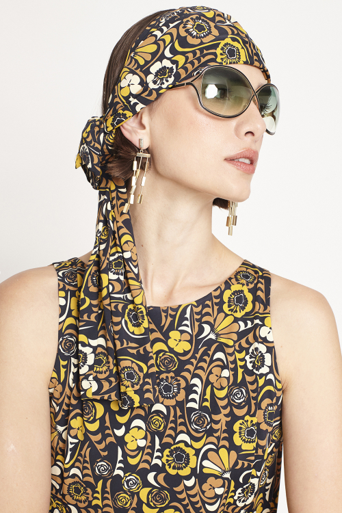 Fit — Vestido Jersey Estampa Festival