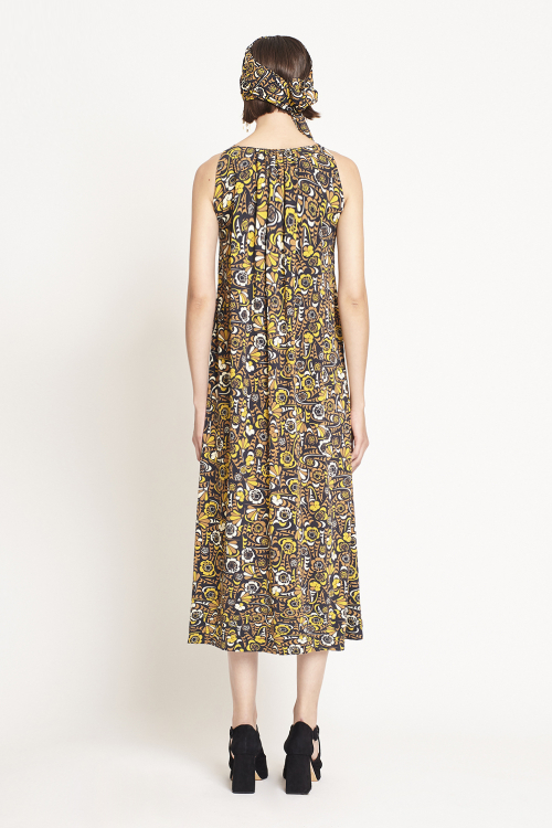 Fit — Vestido Jersey Estampa Festival