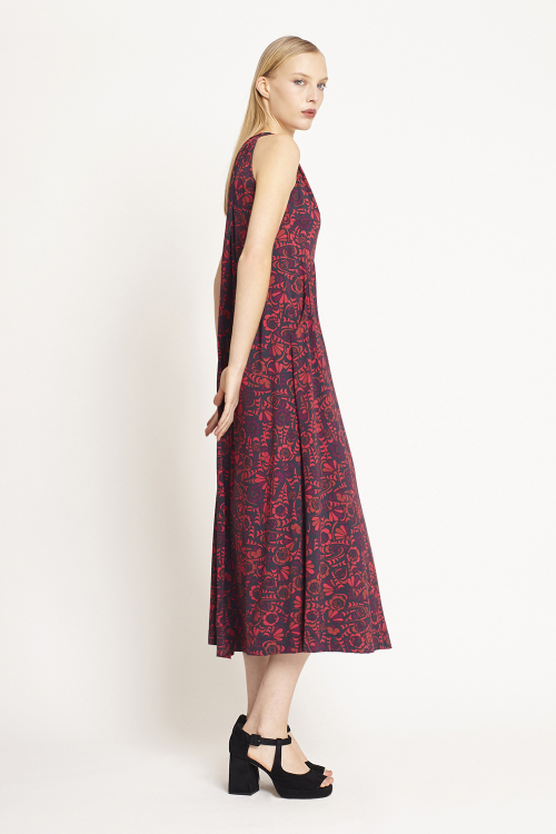 Fit — Vestido Jersey Estampa Festival