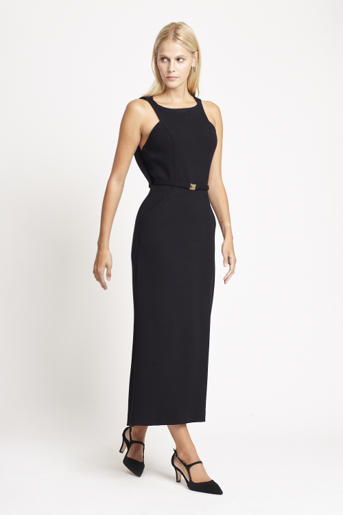 Fit — Vestido Bouclê Com Cinto