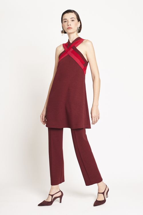 Fit — Vestido Bouclê Tressê Curto