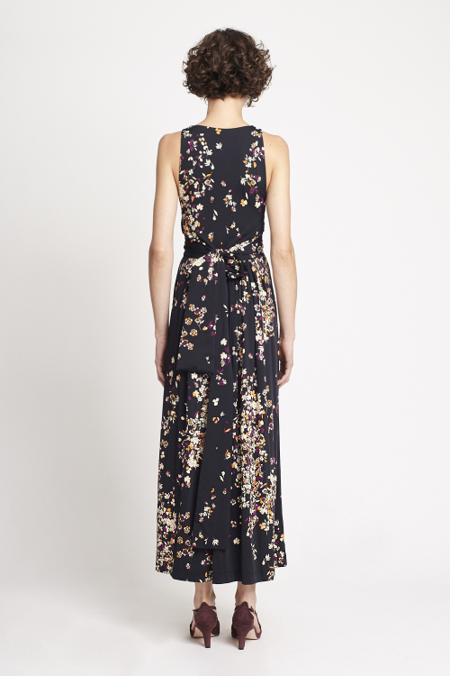 Fit — Vestido Jersey Estampa Ramalhete