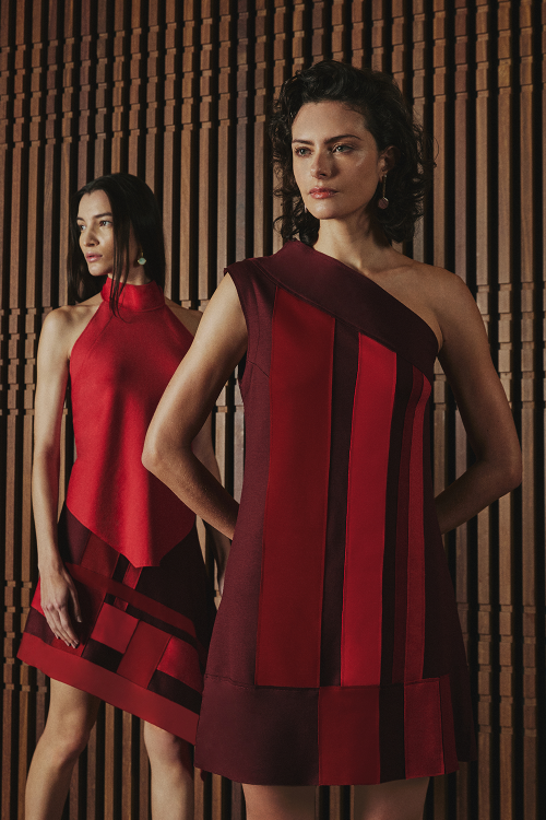 Fit — Vestido Malha Dupla Leve Aplicação