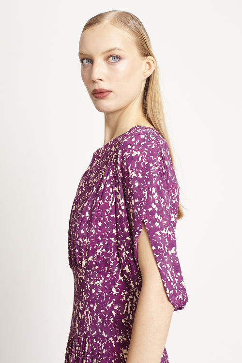 Fit — Vestido Jersey Est Camuflagem