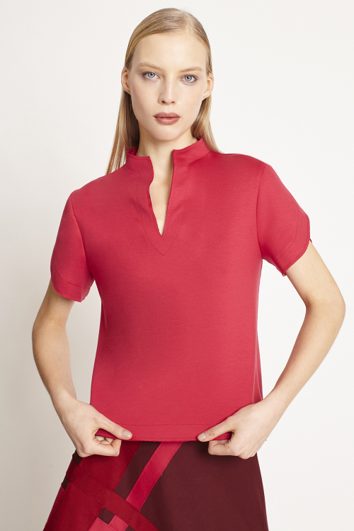 Fit — Blusa Malha Dupla Leve