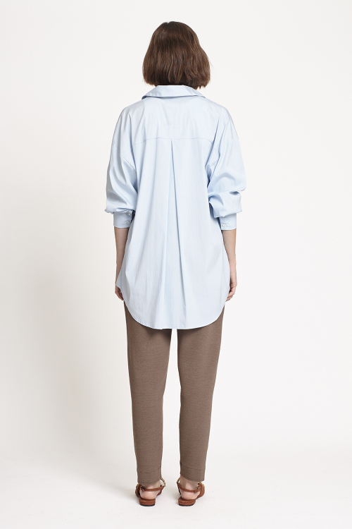Fit — Camisa Tricoline Ampla