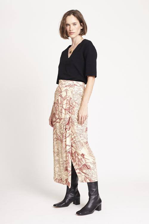 Fit — Blusa Bouclê Decote V