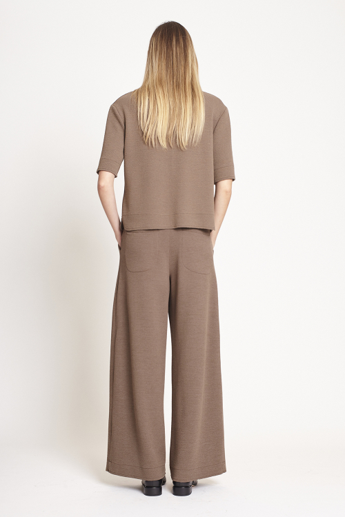 Fit — Blusa Bouclê Decote V