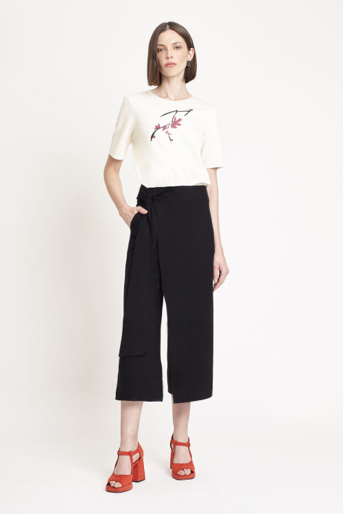 Fit — Blusa Duplo Leve Silk Jardim Secreto