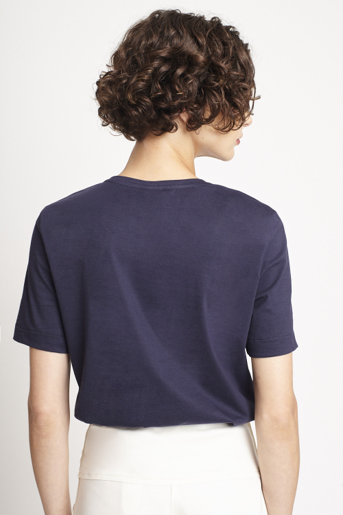 Fit — Blusa Algodão Pima Silk Dracena Vermelha
