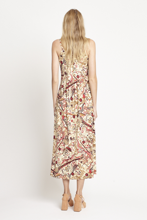 Fit — Vestido Jersey Estampa Parque